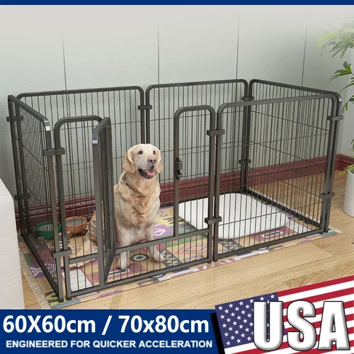 Foldable  Paneled Dog Fence