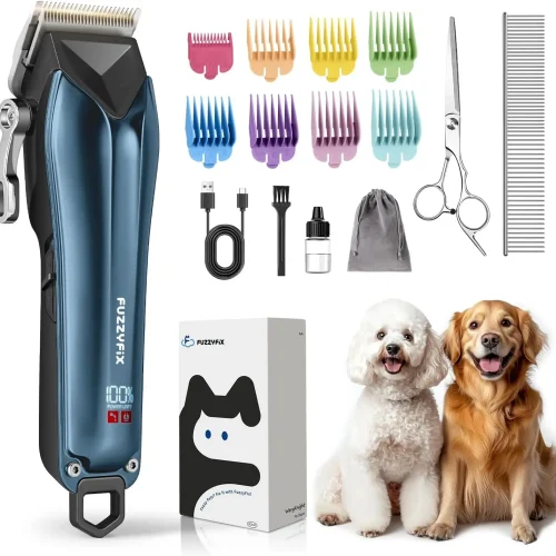 Professional Cordless Pet Grooming Clippers
