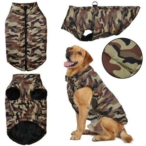 Waterproof Camouflage Dog Jacket