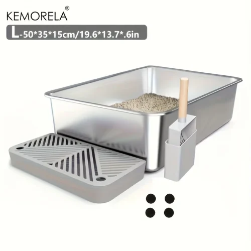 Stainless Steel Cat Litter Box